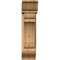 Ekena Millwork Olympic Traditional Smooth Bracket w/ Offset Brace, Western Red Cedar, 7 1/2"W x 22"D x 30"H BKT0806X22X30OLY01SWR - alternate 3